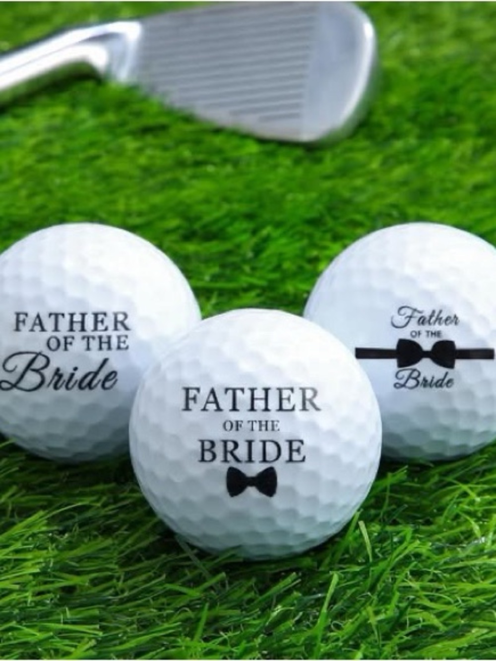 Father of the Bride Golf Balls